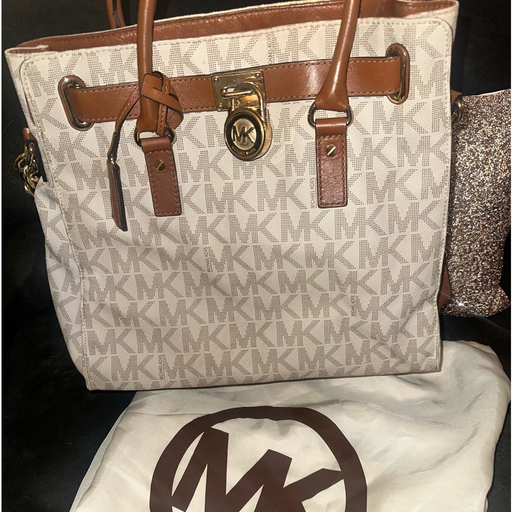 Hamilton large MK Logo Satchel